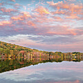 Autumn Sunset Over Lake Waramaug